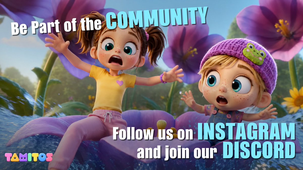 TamitosWorld's tweet photo. Become a True Part of Our Community!

Join us on our journey as we share news, funny moments, reels, and much more from the TAMITOS World!

Follow us on Instagram and join our Discord to stay connected, meet other community members, and never miss an update.
