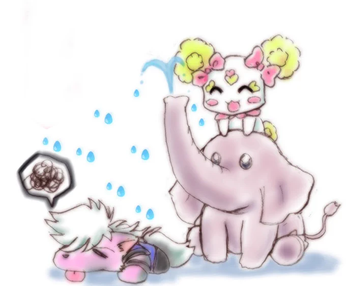 #無言で我ながらかわいいと思う絵を載せる