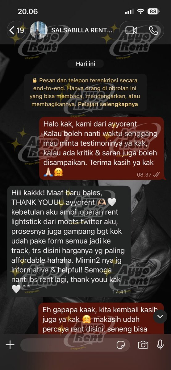 ayyorent's tweet photo. - Testimoni AyyoRent Lightstick EXO Ver 3 -
🗓️ 6 Juni 2026
✨ EXO [EXHORIZON] DAY 1 IN JAKARTA

#testiayyorent
#testimoniayyorent https://t.co/ToarweOsGu