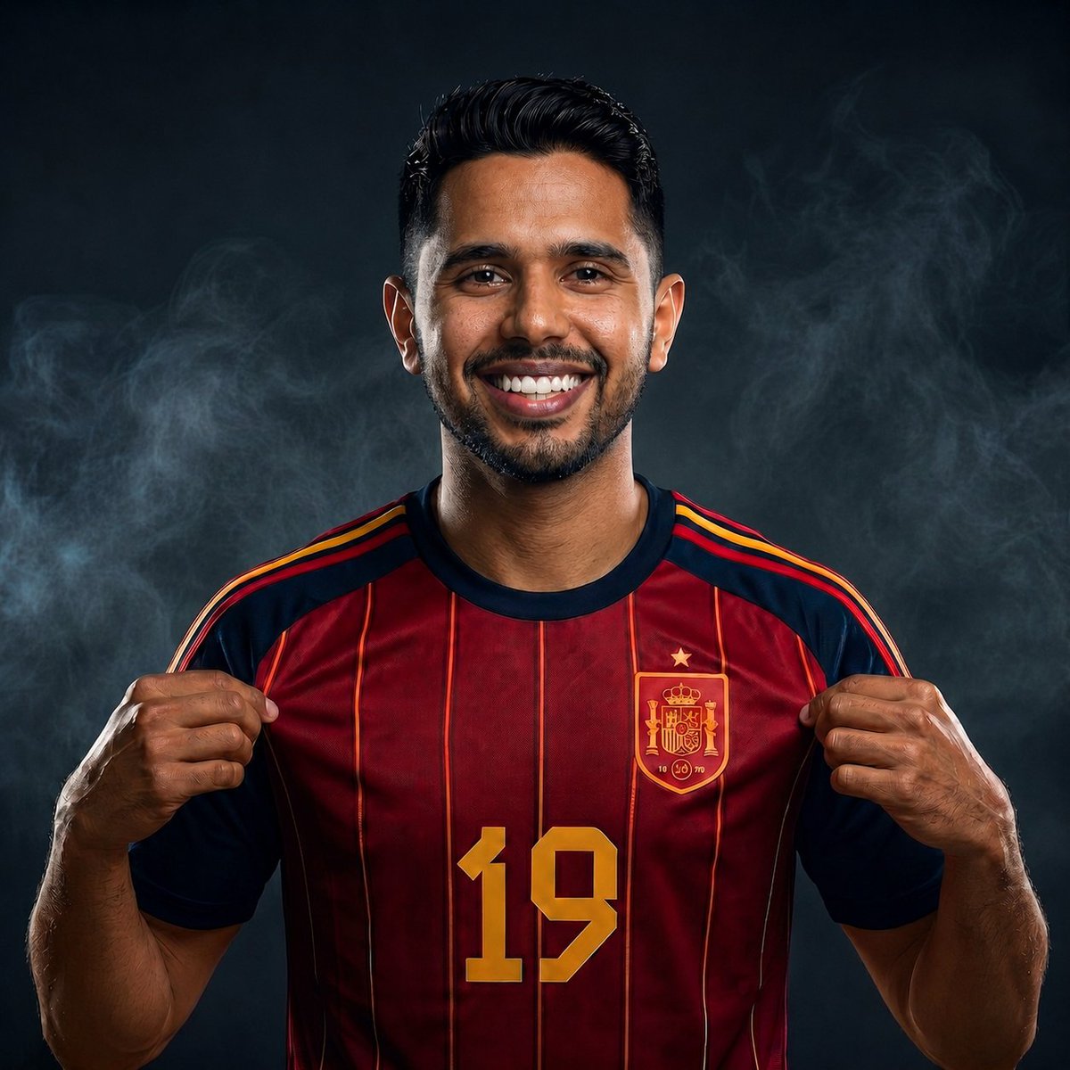 hhdipto's tweet photo. Tonight we go. 🇪🇸⚽
Spain vs Cape Verde.

10PM. No excuses.
La Roja doesn't need an introduction.

The kit says everything. 😏🔥
Vamos España! 🇪🇸
Who wins tonight? 👇

#WorldCup2026 #LaRoja #FIFA2026 https://t.co/rDC1Ai8LTY