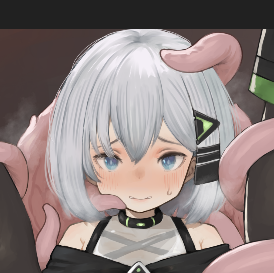 お顔可愛くなってきた
口元は別の表情も検討したいかも…! 