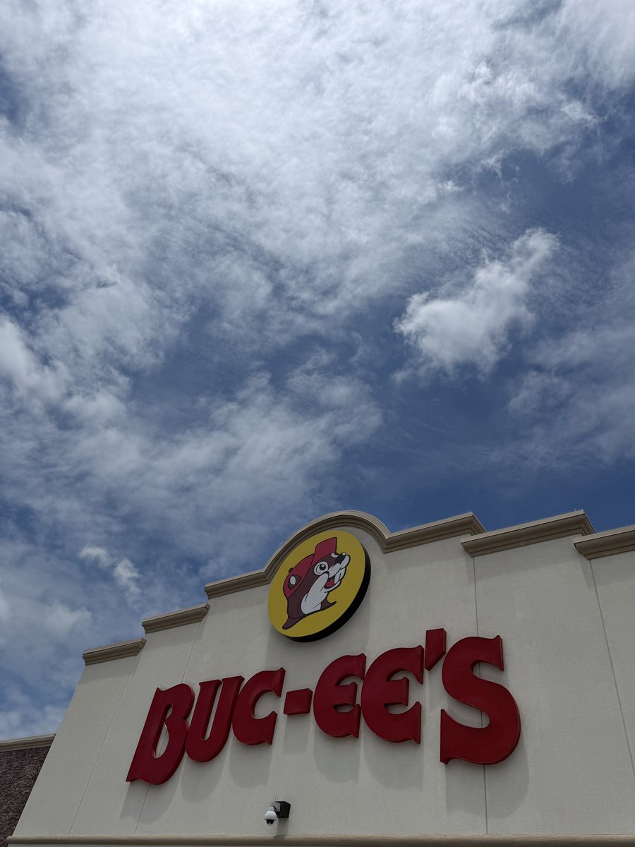 briankaiser's tweet photo. I currently find myself inside a large @bucees gas station in Texas and Once in a Lifetime by the Talking Heads is playing on the store radio. And I ask myself, well, how did I get here? https://t.co/vw05ZYa50n