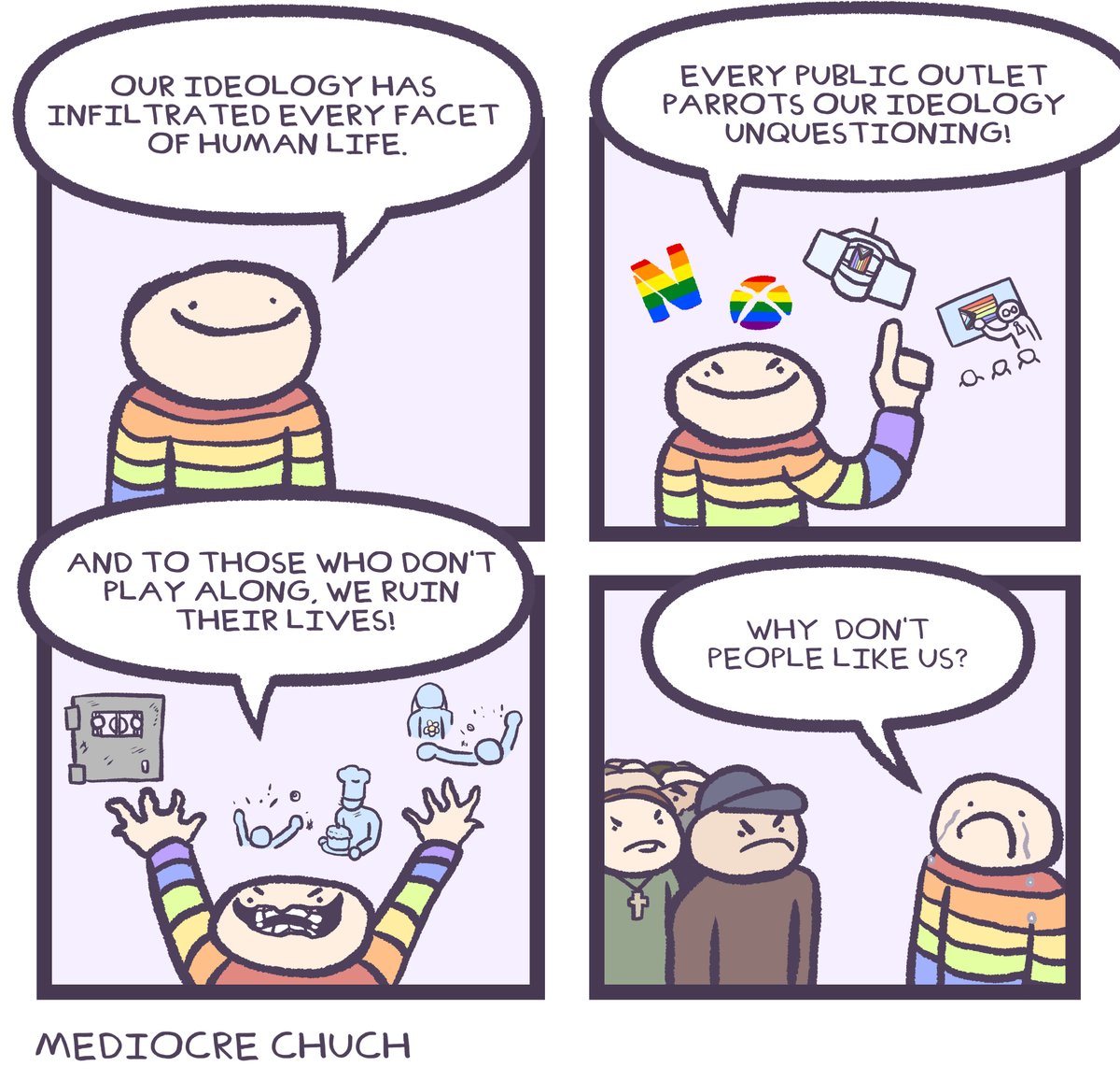 GoyGems's tweet photo. Comic by @Mediocre_Chuch_ https://t.co/aRcqzWUBEj