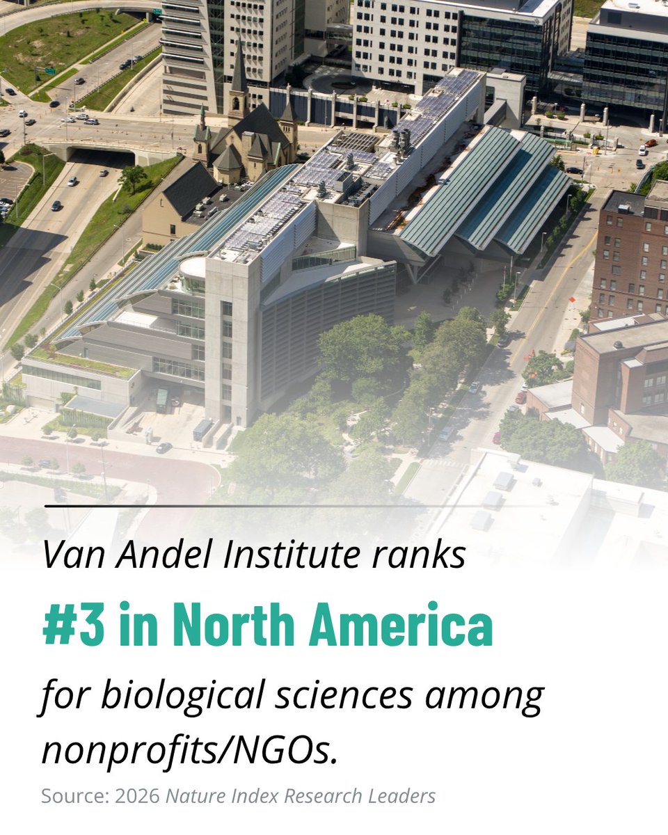 Van Andel Institute (VAI) tweet media