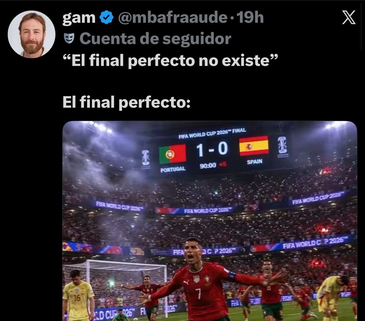 gxldeadam's tweet photo. Ahora si que te preocupa España eh https://t.co/ViEOzaZ9v9