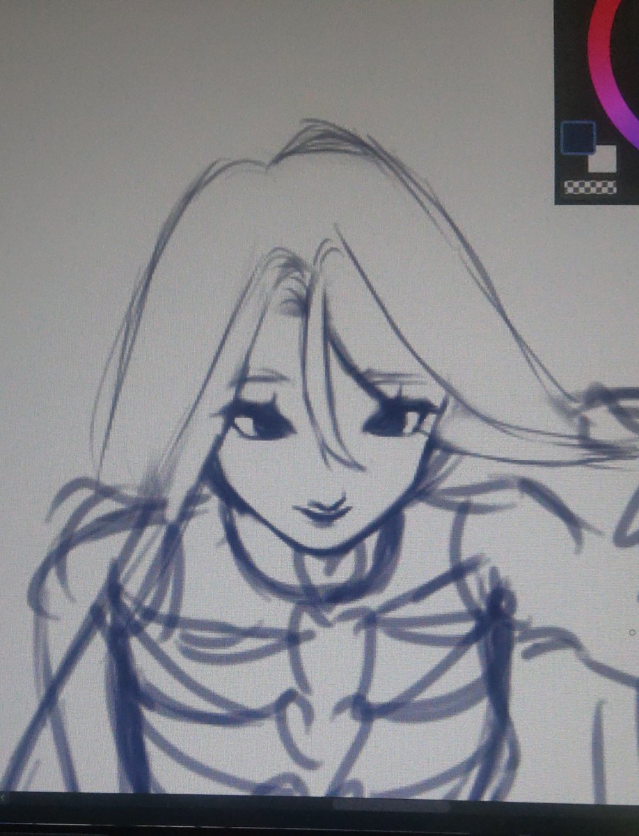 kzelyaa3707's tweet photo. Timelapse! Comms art for @radatouille https://t.co/aQTAiXHC13