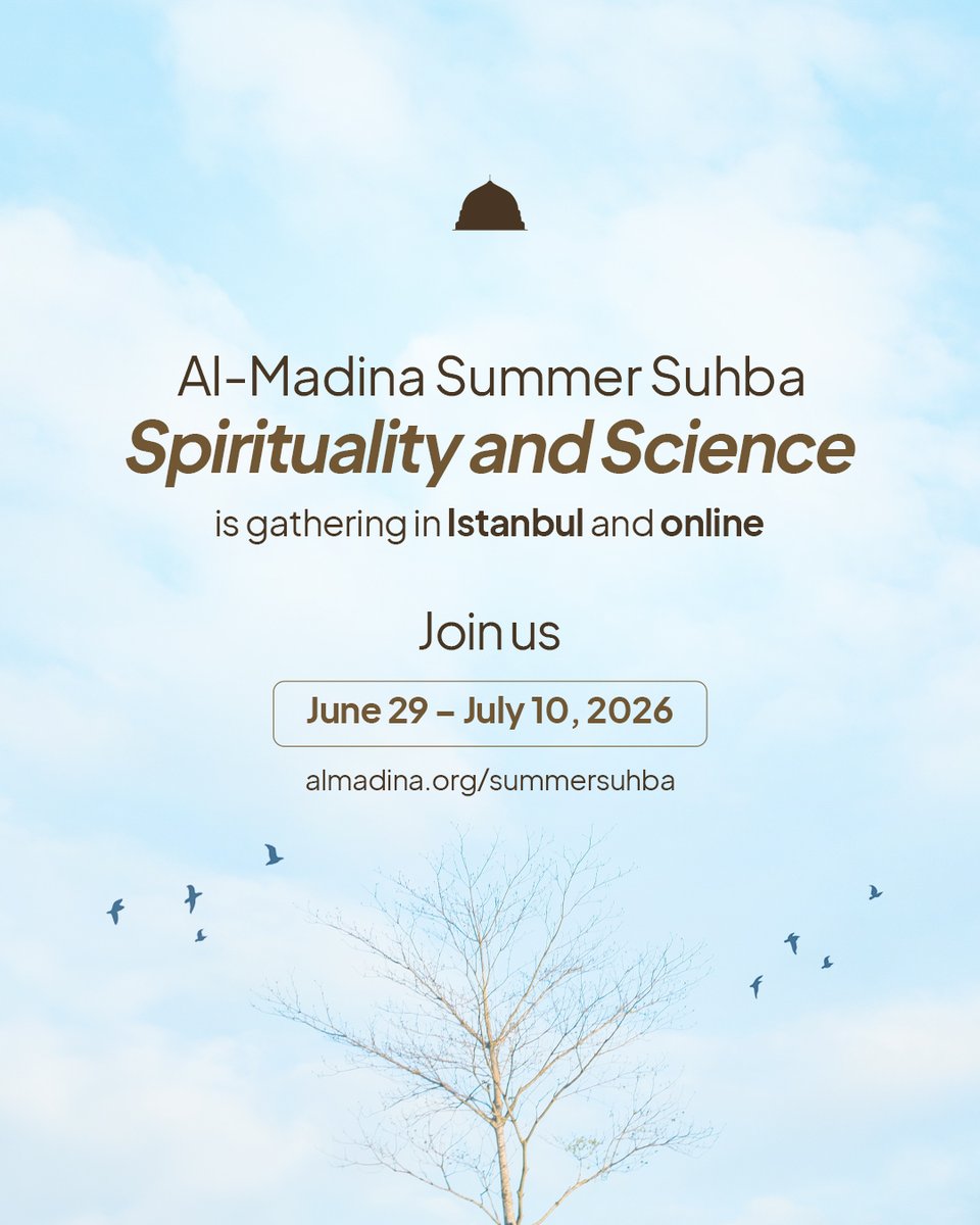 AlMadina's tweet photo. Every affliction comes by the permission of Allah.

And whoever believes in Allah, He guides his heart.

Iman doesn't always remove the trial—it lights the way through it.

The path through every musiba is lit by the nur of iman.

#SummerSuhba #Pearls #WinterSuhba #AlMadina https://t.co/EeuKb9OroW