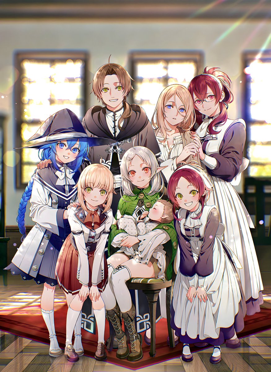 KAIgmire's tweet photo. Mushoku Tensei season 3 airs in 20 days!!🤍 https://t.co/IjtkUG704f