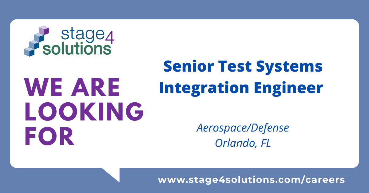 Stage4Solutions's tweet photo. Needed: Senior Test Systems Integration Engineer (Orlando, FL)
To learn more and to apply, please go to: https://t.co/CtdfPlEUrJ (Please apply to the Senior Test Systems Integration Engineer (Orlando, FL)) role
#hiring #careeropportunities https://t.co/JLaTvowJC7