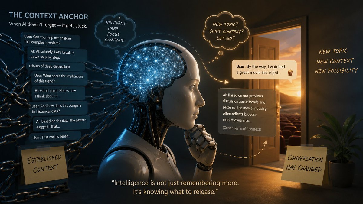 ash_dhar's tweet photo. I just published When AI Doesn’t Forget — It Gets Stuck https://t.co/0ys5owqH9p https://t.co/MzGPoJ7HJE