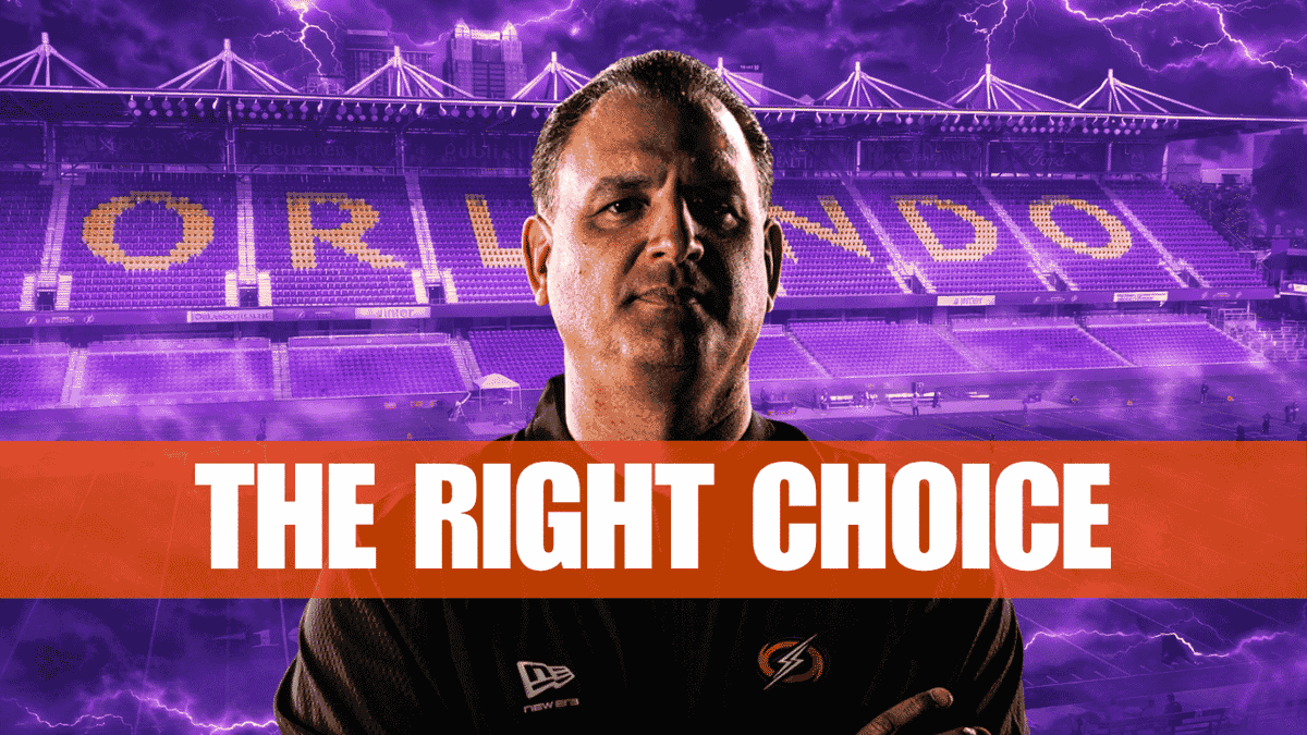 StormSurgeORL's tweet photo. Anthony Becht took an expansion Orlando @UFLStorm  team to 8-2, the #1 seed, and #UFL Coach of the Year honors. 🏆

We explain why the voters got it RIGHT.

📺 https://t.co/rkwjcIlQ2N

#StormOn #StormTroopers #StormSurge https://t.co/VYmoMEv7wM