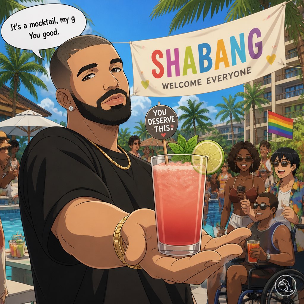 slawpgawd's tweet photo. @realalmightee It’s a mocktail, my g https://t.co/4eBQla9iGz