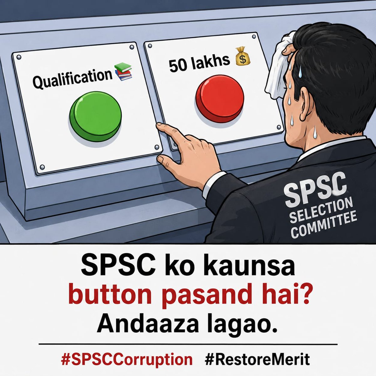 Gmsohoo23's tweet photo. Merit betrayed. #SPSCKilledMeritInCCE24 https://t.co/ctmoFZnXit