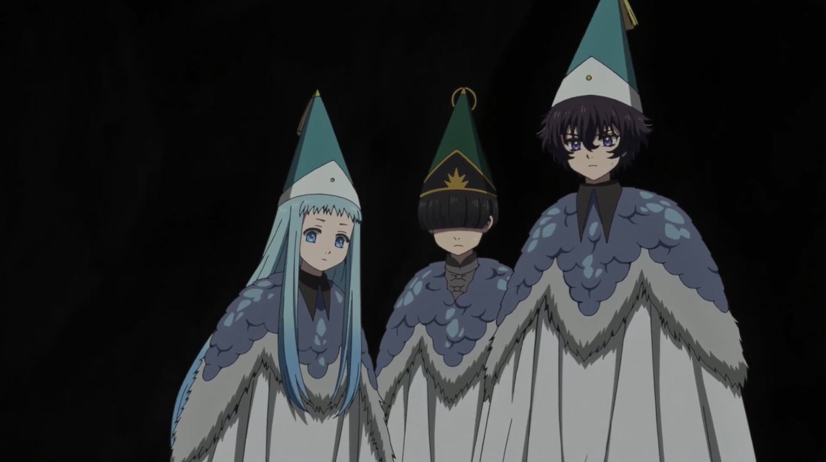 Naaodhld's tweet photo. What a cliffhanger! 

I wish the they exepended a little bit more about the Romonon History. The lore has so much potential to grow even further.

Only one episode left... I'm not ready for this to end.

#WitchHatAtelier📷 #whaanimespoilers https://t.co/UeFjO7Lclr