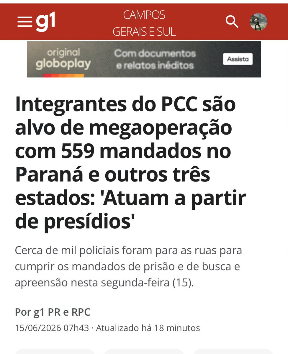 SF_Moro's tweet photo. Parabéns ao Gaeco/PR pelas ações conjuntas do MPE/PR e da polícia do estado contra o PCC.
No nosso projeto para o governo do PR, vamos fortalecer o Gaeco e as forças tarefas contra o crime organizado. 
No Senado, já destinei dez milhões em emenda parlamentar para o Gaeco/PR, mas é necessário muito mais.
E teremos nosso presídio estadual de segurança máxima para impedir que lideranças criminosas continuem a comandar o crime de dentro das prisões no Paraná.