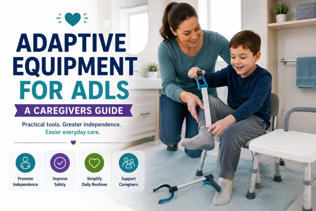 eSpecialNeeds's tweet photo. Adaptive equipment for ADLs can help make daily routines like bathing, dressing, toileting, eating, grooming, transfers, and mobility safer and easier.
https://t.co/xjopkVDj9F

#AdaptiveEquipment #ADLs #CaregiverSupport #AdaptiveLiving #DailyLivingAids #OT https://t.co/oAoGUju97a