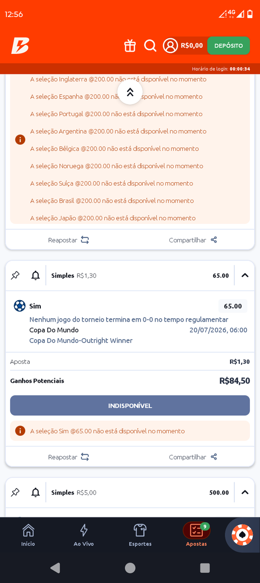 Leofernandes220's tweet photo. @NatiAmbas Essa só a sua aposta que está dando cash https://t.co/D3HAeAO7Xh