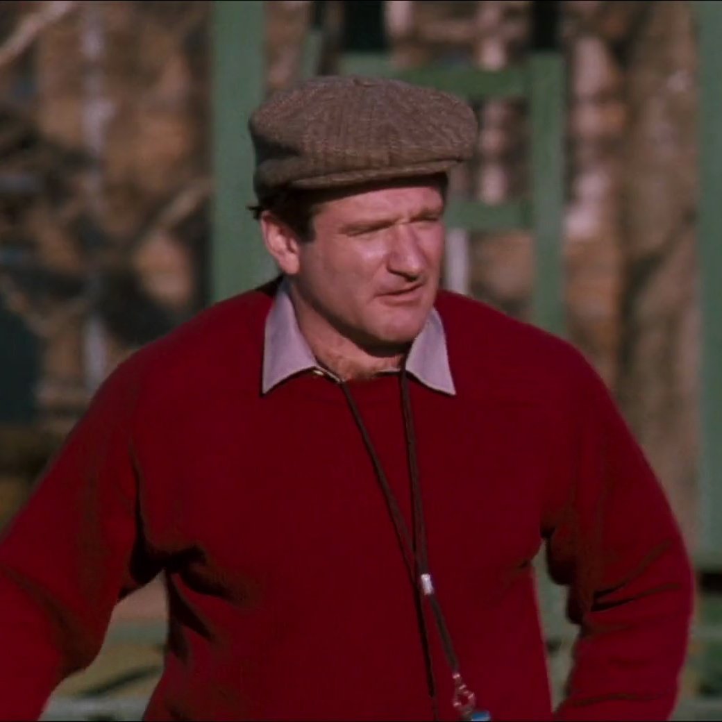 poetsbutdead's tweet photo. mr keating in his sweaters aww https://t.co/eEJ8aiwPfF