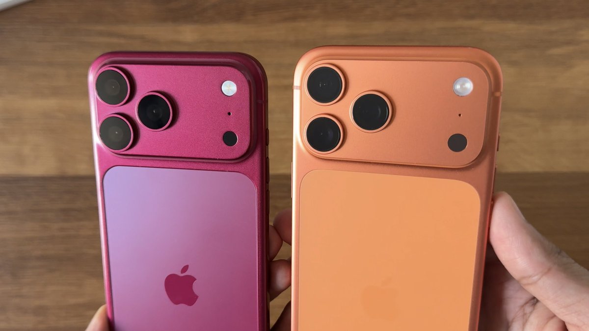 techdroider's tweet photo. iPhone 18 Pro Max vs iPhone 17 Pro Max - The Camera Bump Just Got Thicker https://t.co/gY3D1IpPyL