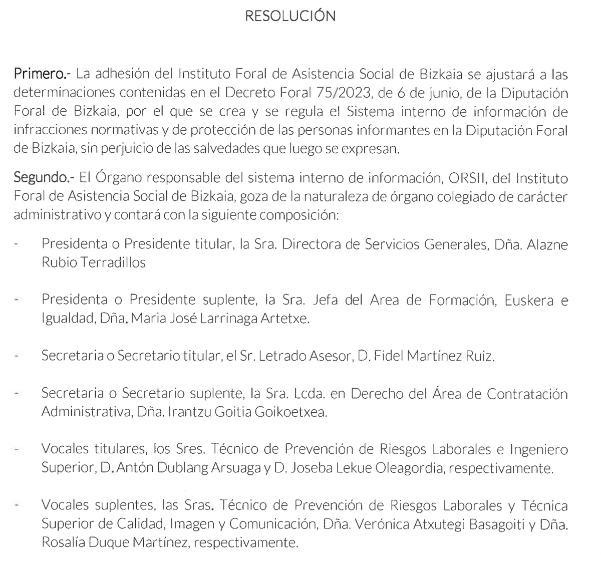GardenaEus's tweet photo. Díficil entender que una persona expedientada por su presunta participación en un proceso de selección con familiares implicados figure como vocal suplente del #CanalDeDenuncias del #IFAS 😰

#Bizkaia #Gardentasuna #Transparencia https://t.co/ysSKZ1Y1EO