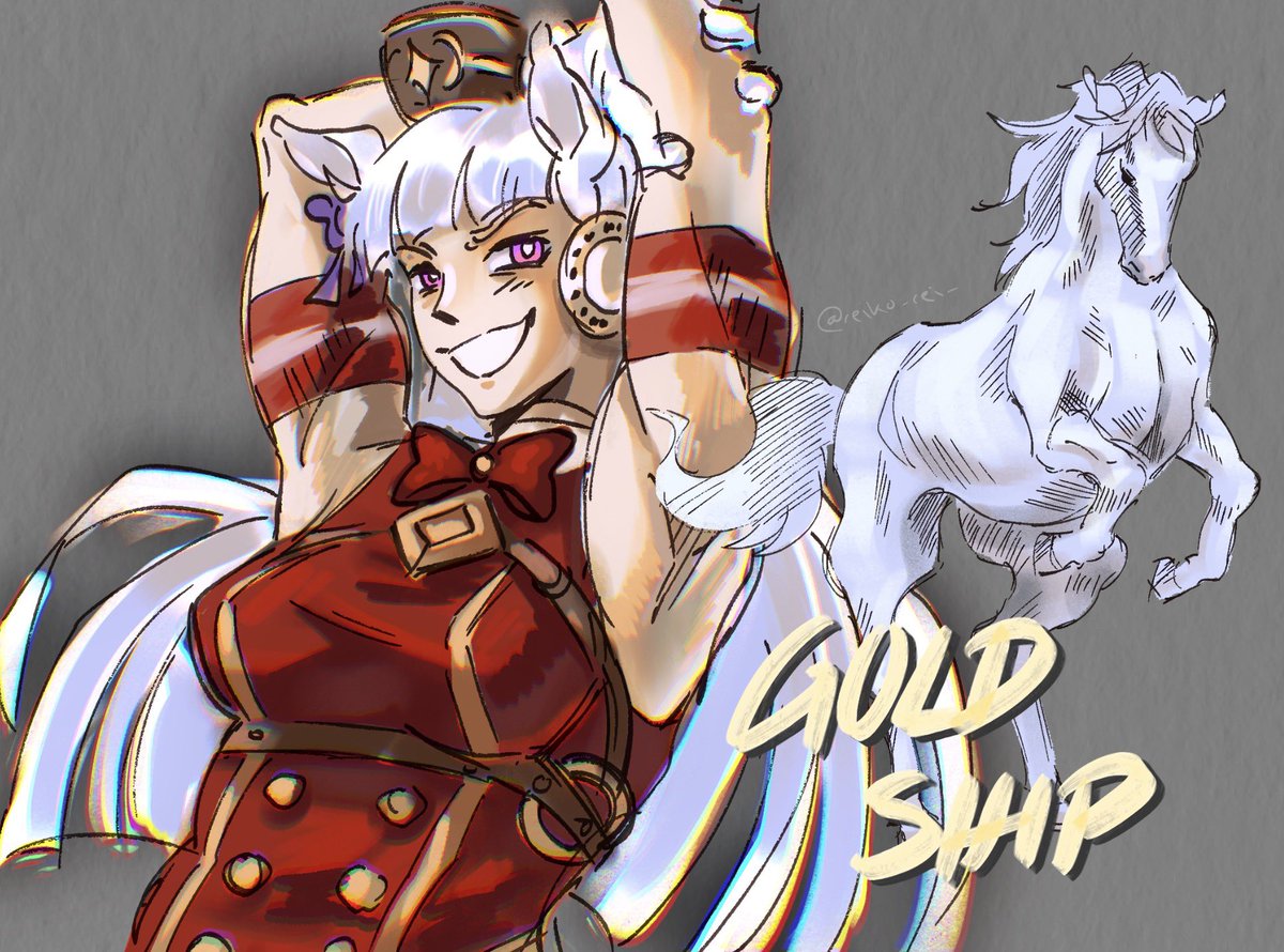 reiko_rei_'s tweet photo. you know what i dont even care anymore, posts my umamusume art on main 🐴 https://t.co/6QnZNRulNF