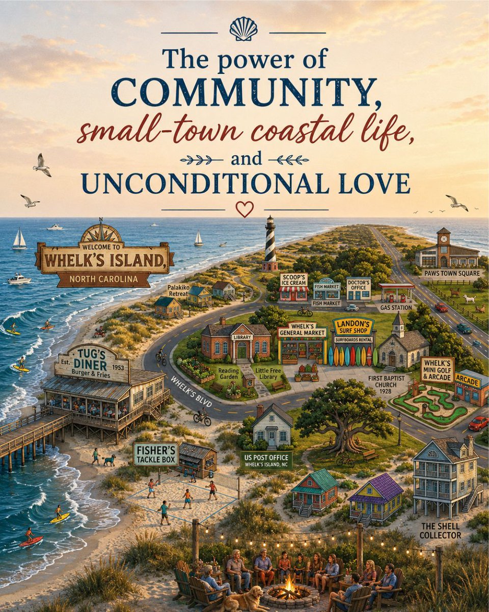 nancynaigle's tweet photo. Welcome to Whelk's Island on the Outer Banks of NC.
ππππ > > > HOME NO MATTER WHERE (Nancy Naigle)
A Shell Collector Novel
#womensfiction #cleanandwholesome #OBX #coastalliving
#foundfamily #unconditionallove #smalltown #NorthCarolina #beachread https://t.co/SjieekIC5R