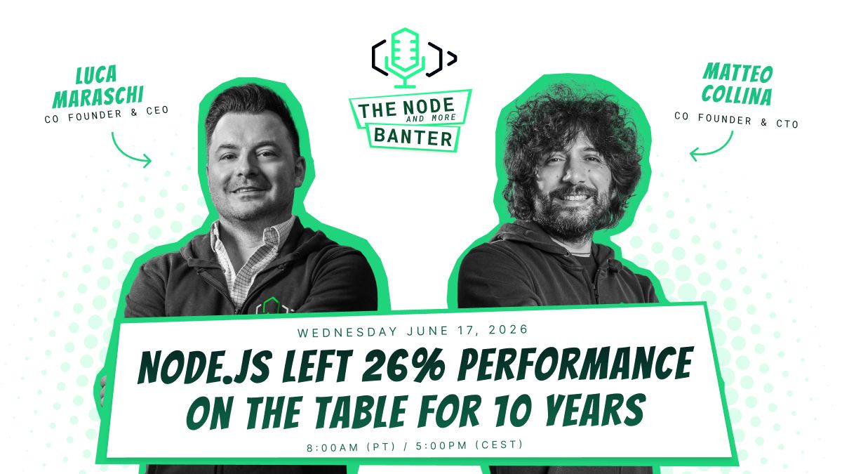 matteocollina's tweet photo. A default set from May 2015 was just changed for the first time.

One number. One constant. And it was quietly costing Node.js up to 26% of its throughput on the workloads you run every day: file reads, HTTP parsing, and stream chunking.

Nobody broke it. The world just moved on. https://t.co/O6ctA4PvTS