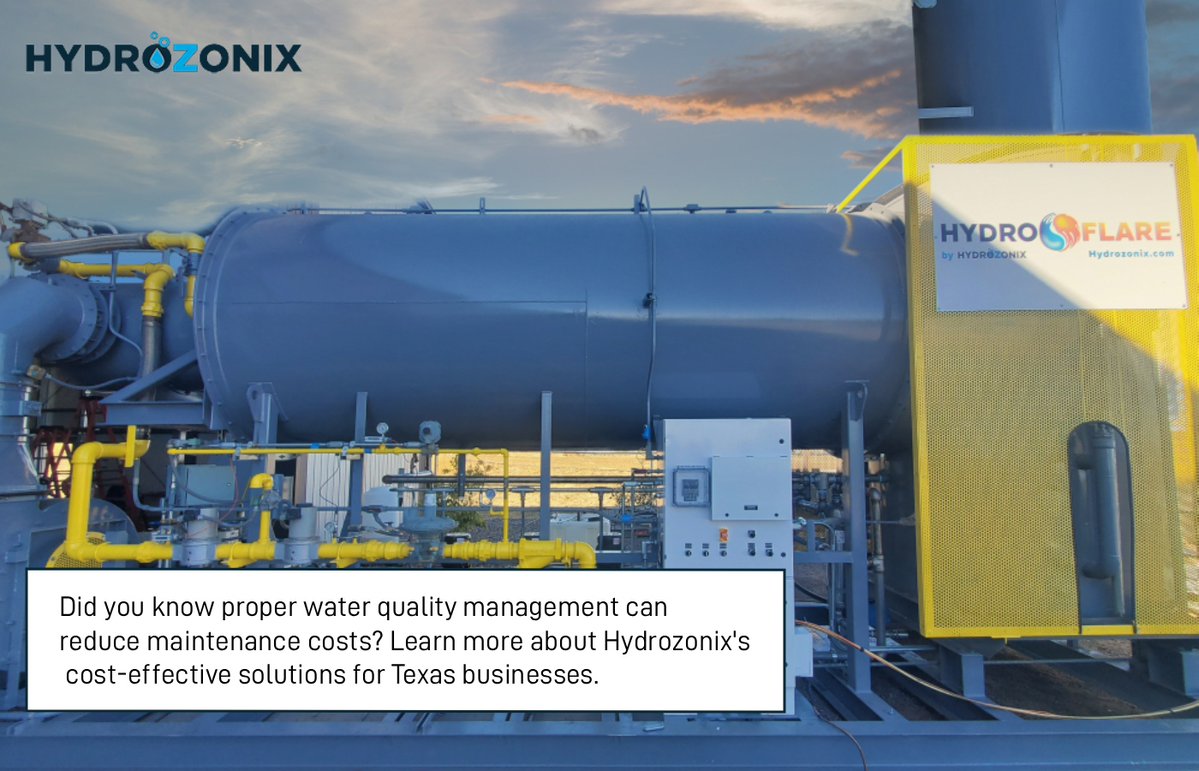 Hydrozonix_TX's tweet photo. Did you know proper water quality management can reduce maintenance costs? Learn more about Hydrozonix's cost-effective solutions for Texas businesses. https://t.co/rkxVxFIOP9 #WaterManagementServices #WaterQualityManagementServices #WaterMonitoring https://t.co/dXyQeewLsk