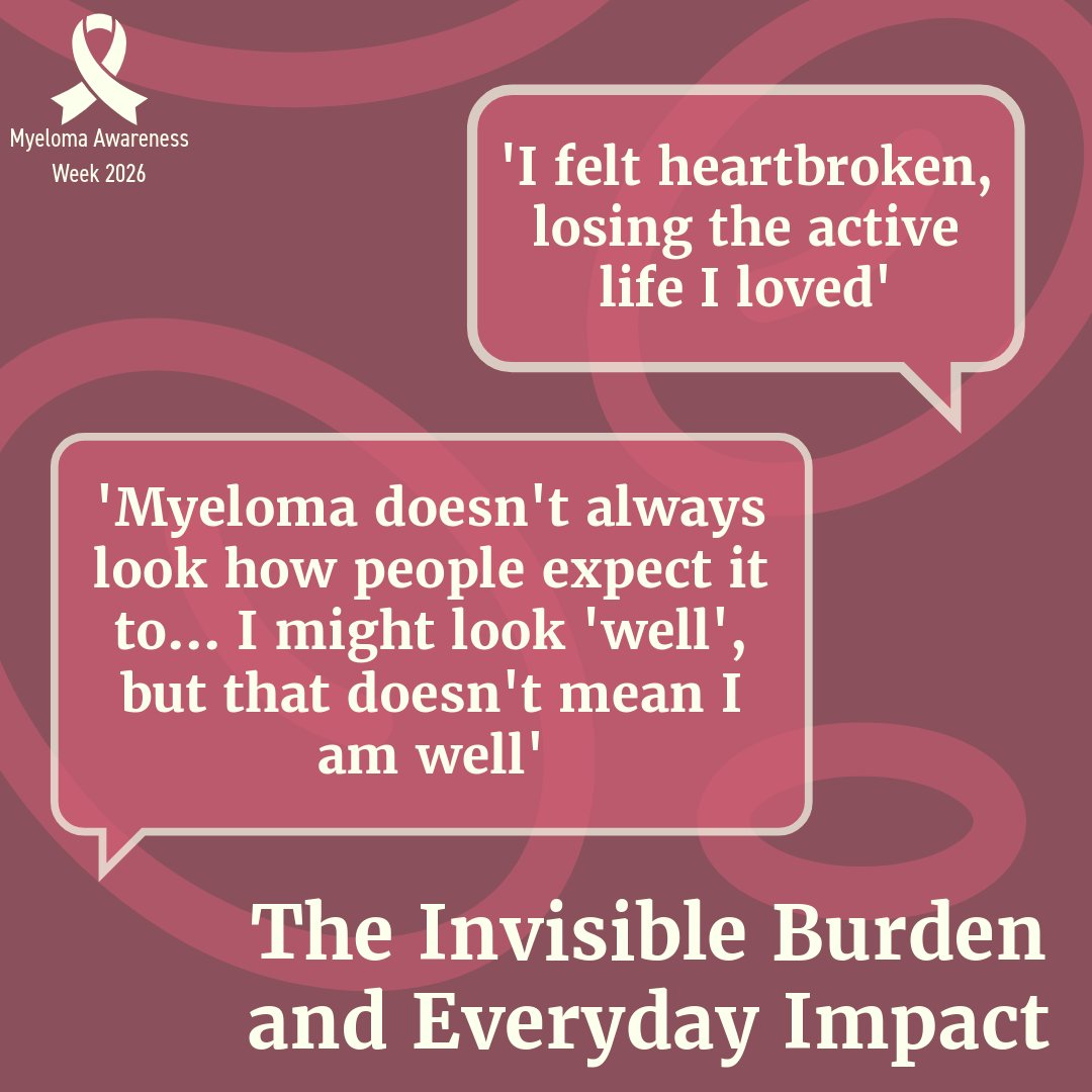Pfizer_UK's tweet photo. This #MyelomaAwarenessWeek, we’re sharing patient insights to highlight what living with myeloma can really look like. Awareness starts with listening. Discover patient stories here: https://t.co/nzdhqDJTLc https://t.co/OdM3NB1YJw