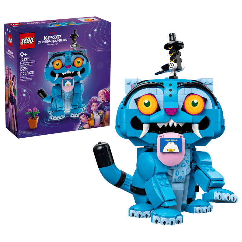 NowInStock's tweet photo. #ad

#LEGO KPOP Demon Hunters Derpy Tiger &amp; Sussie Bird (72537) for Preorder here at LEGO Shop:  https://t.co/FJTjT4NeDK https://t.co/il8QIYU6Vn