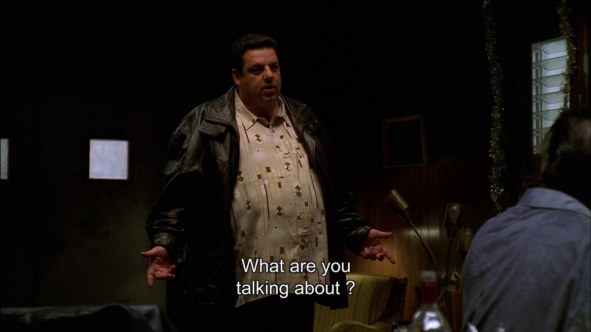 Every The Sopranos Frame In Order tweet media