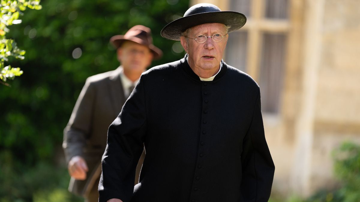 VisionTV's tweet photo. Tonight, Father Brown is determined to unmask a mortal being when a supposed vampire strikes in the village.

#FatherBrown airs at 8pm ET. Don't miss our premiere of Season 13 starting June 29! https://t.co/1H7SAFJhDm https://t.co/eEcK02iseX