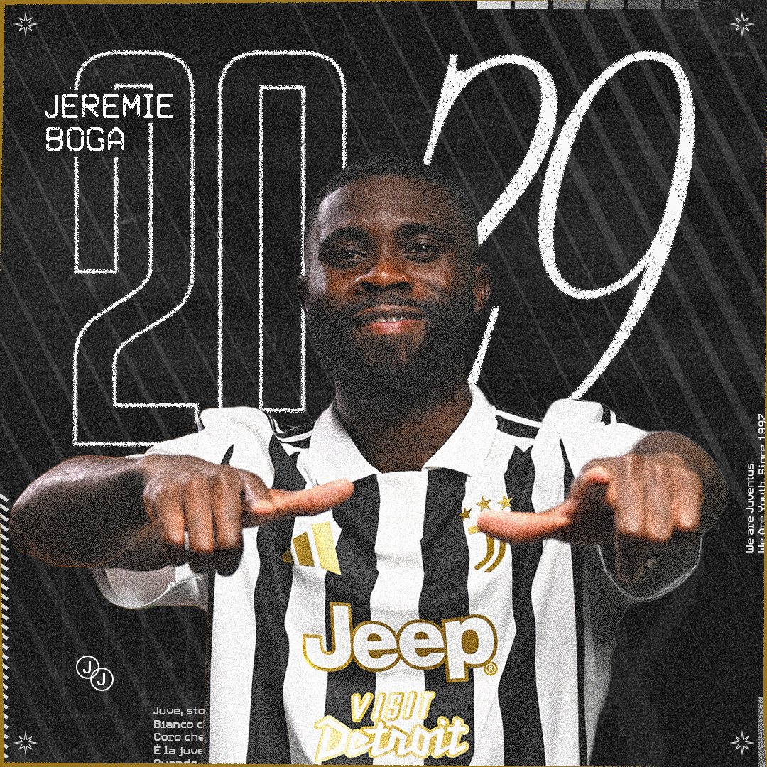 🚨 OFFICIEL ! LA JUVENTUS LÈVE L'OPTION D'ACHAT DE JÉRÉMIE BOGA 🇨🇮 ! 🤍🖤...