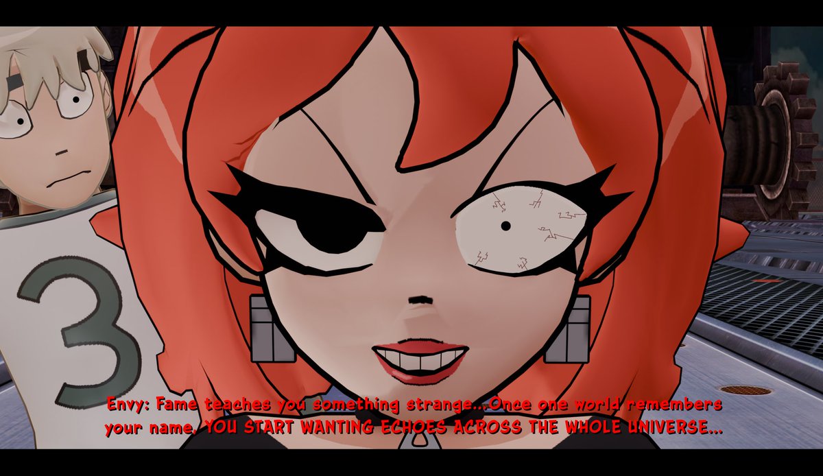 mr_illustr4tion's tweet photo. With Lynette out of the picture, Envy’s forces stretch thin. Reluctantly sending Todd out to stop Kim, he questions Envy about her true endgame. 

But Envy has no time to explain! She only cares about fame, and fortune!…(Also what’s up with her eye?…🤔)

#scottpilgrim https://t.co/DbaJURutFV