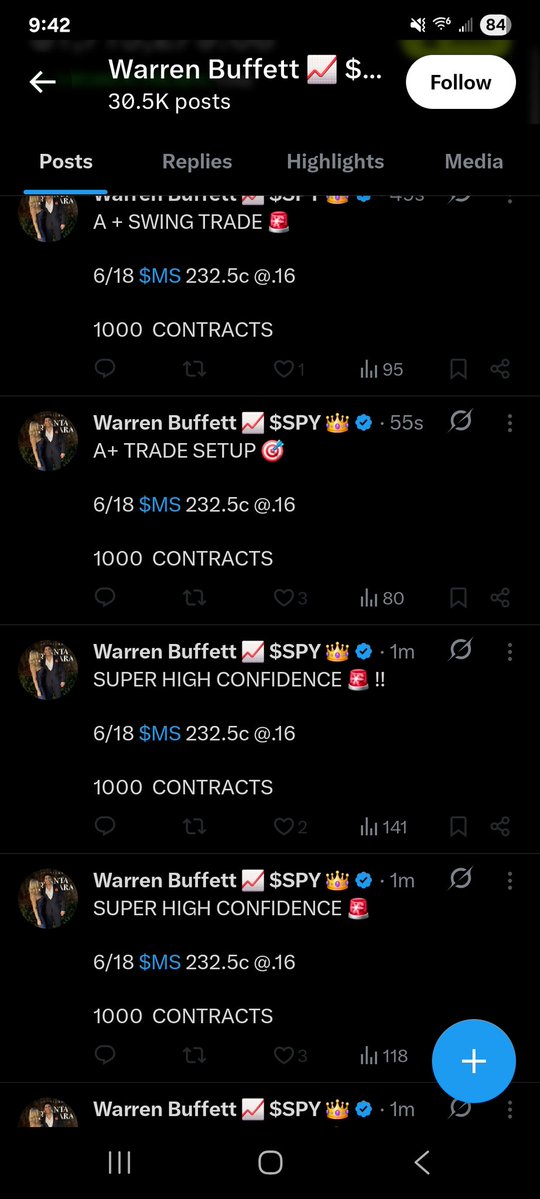 GotUncleChris's tweet photo. @elijahnicolas @OptionsBuffett Buys low liquidity options so he can spike the ask price ( his sells) and unload the position onto his followers. That's why he spams the play then deletes once he has exited. Its called bid ask manipulation and its illegal @AskRobinhood https://t.co/FlqMzoJbEm