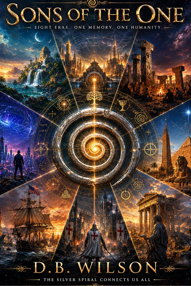 DBWilsonWrites's tweet photo. Something changed after The Arrival.
The city learned to move as one.
Memories began to fracture.
And no one noticed… until it was too late. 

Book 2 is coming soon.
Book 3 is completed!
Book 4 is in beginning stages. 

Book One: The Arrival is available now
Book Two: Fracture arrives July 7. 
Book Three: The Stone Memory — August 11

Fragments Coming....

https://t.co/eDcEk676Yx
#SonsoftheOne
