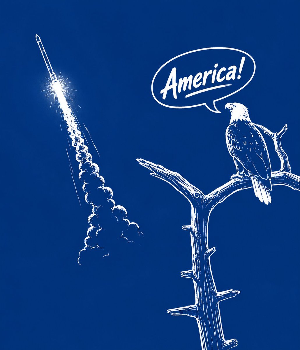 realMattAbrams's tweet photo. $SPCX SpaceX, Going Where Eagles Dream
@elonmusk https://t.co/NRX8OhJerx