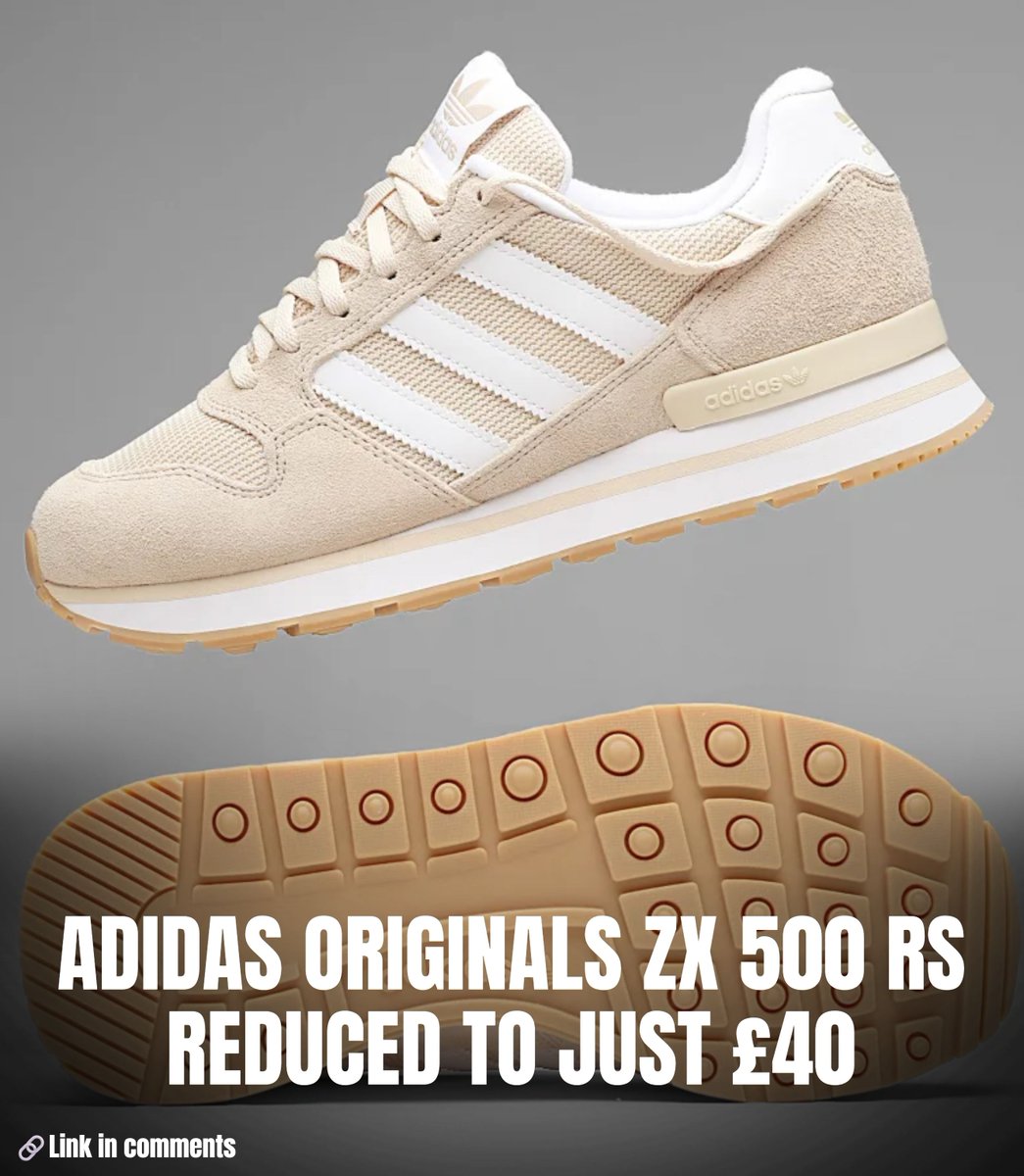 adidas ZX 500 RS Bargain👀 Now just £40 Over 40% off - Sale link