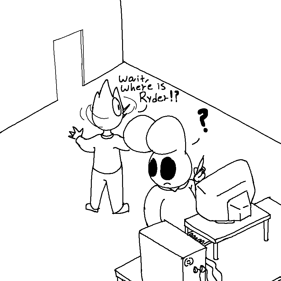 MackyPie1's tweet photo. The comic must go on without Ryder. https://t.co/YoS4D4walS