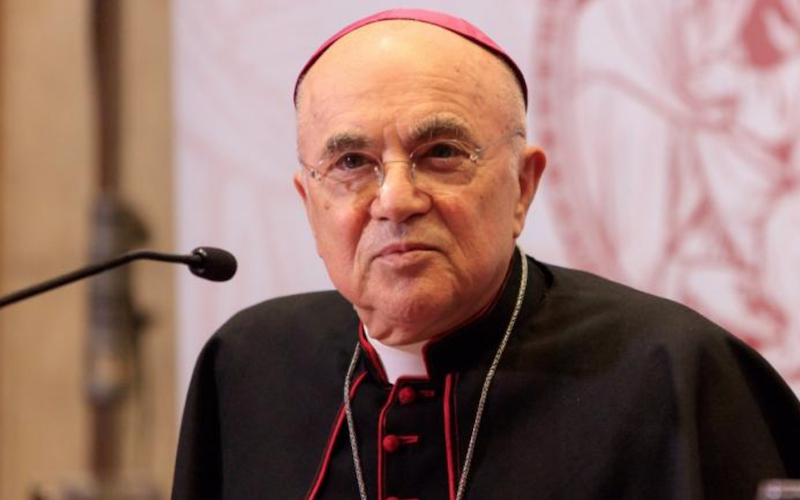 So Vigano thinks Leo XIV is actually the Pope and that he is subject to him.