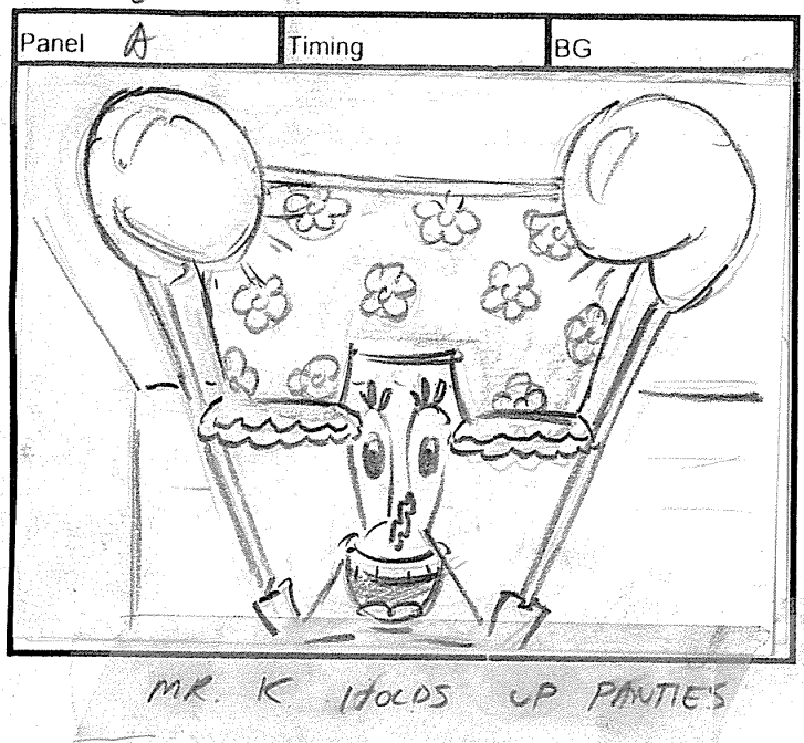 ArtofSpongebob's tweet photo. A drawing by Stephen Hillenburg from "Mid-Life Crustacean." https://t.co/VlSLtV3Xe3