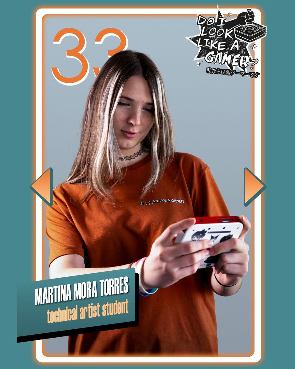 mayamada's tweet photo. [33] "You enjoy this medium of expression that has this huge capacity for telling stories" - Martina Mora Torres, Technical Artist Student is one of the 40 Players &amp; Makers in the @mayamada 2026 #LookLikeAGamer campaign 🎮✨ See more: https://t.co/ZqwPQN2k8C https://t.co/QDnVDniUWX