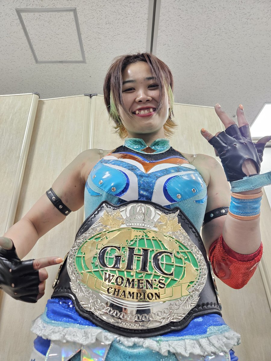 SaikyoTamashi's tweet photo. GHC. 💚 https://t.co/vFAA2WCj88
