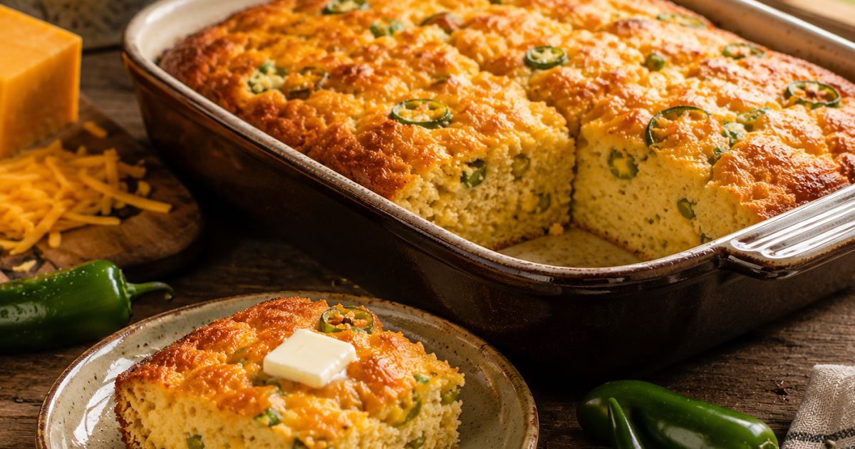 Amelia2325's tweet photo. 🌶️ My mom's brother introduced her to hot peppers with this cheesy jalapeño cornbread recipe. It became a family favorite for years!
See recipe here: https://t.co/V7cWFLiFHQ
#Cornbread #JalapenoCornbread #FamilyRecipes https://t.co/1lwjVAyZmF