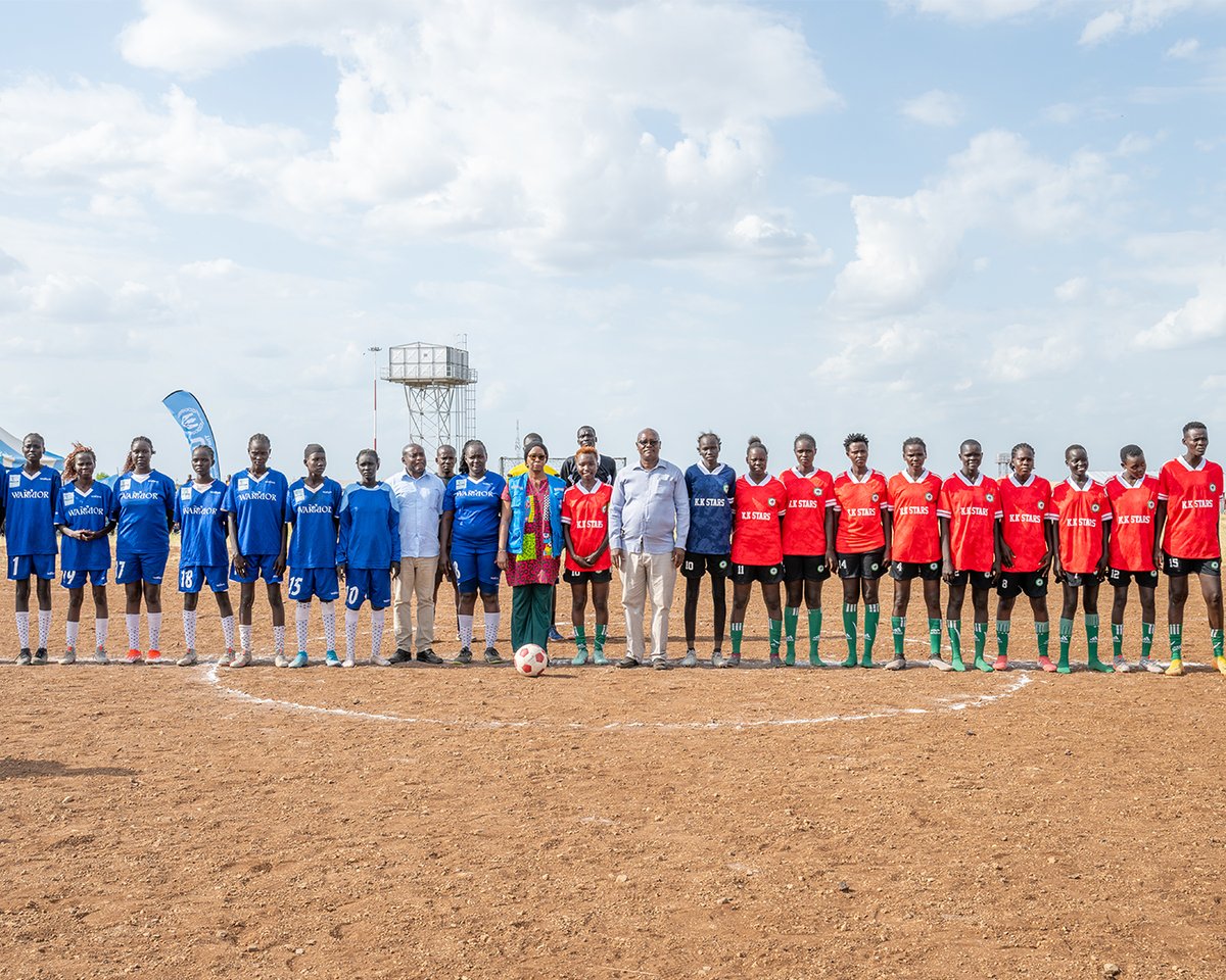 UNHCR_Kenya's tweet photo. From refugee athletes chasing Olympic dreams to entrepreneurs growing businesses and refugee-led organizations strengthening their communities, Kakuma is full of stories of possibility. 

Thank you, @FatimaMCole, for highlighting the power of inclusion ahead of #WorldRefugeeDay. https://t.co/Hh9ITqEx09