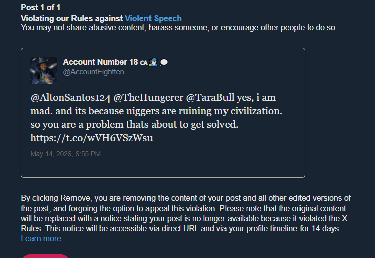 AccountTwenty20's tweet photo. account 18s month long ban is up https://t.co/OfIncOsm8v