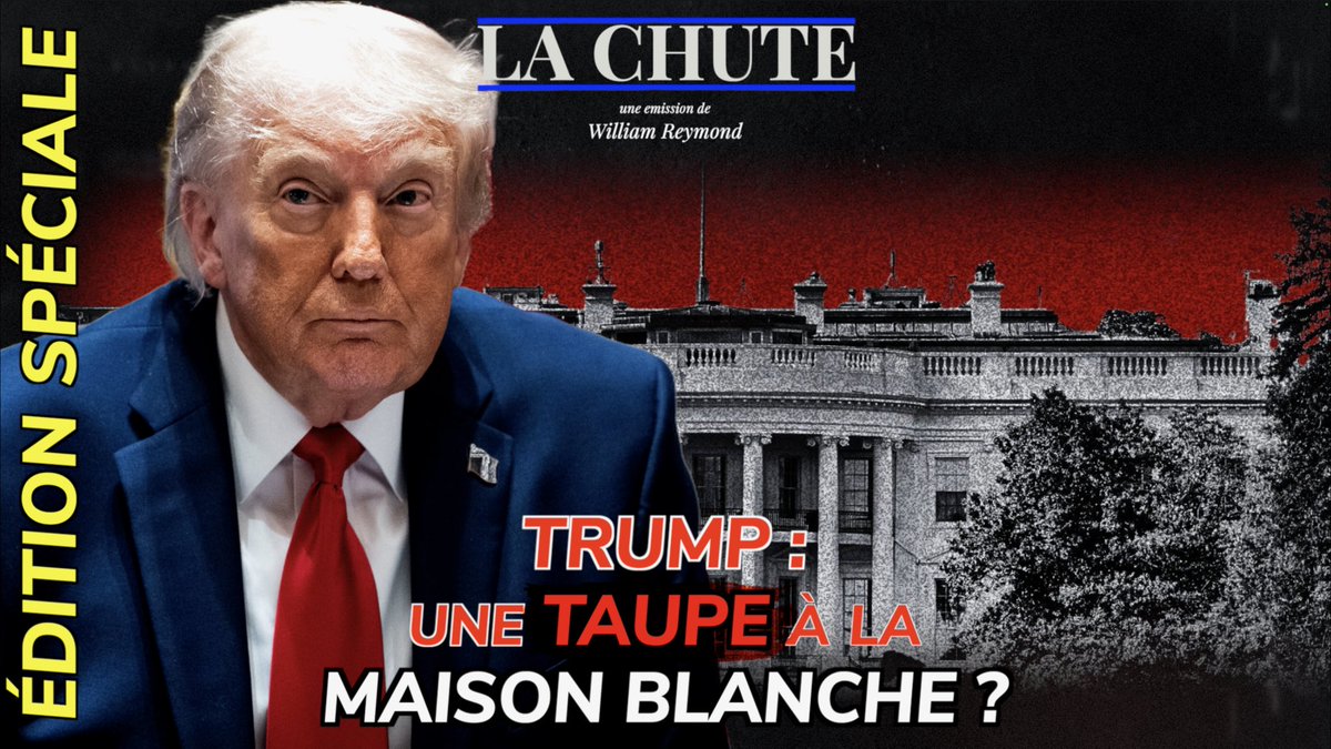 WilliamReymond's tweet photo. 🚨🚨🚨 « Dans l’entourage de Trump, on s’inquiète que certaines des conversations les plus secrètes aient été enregistrées. »

Epstein, Iran, Ice… Une taupe à la Maison Blanche ?

Une ÉDITION SPÉCIALE de La Chute 

En DIRECT 👇 https://t.co/YoJprEQkvl