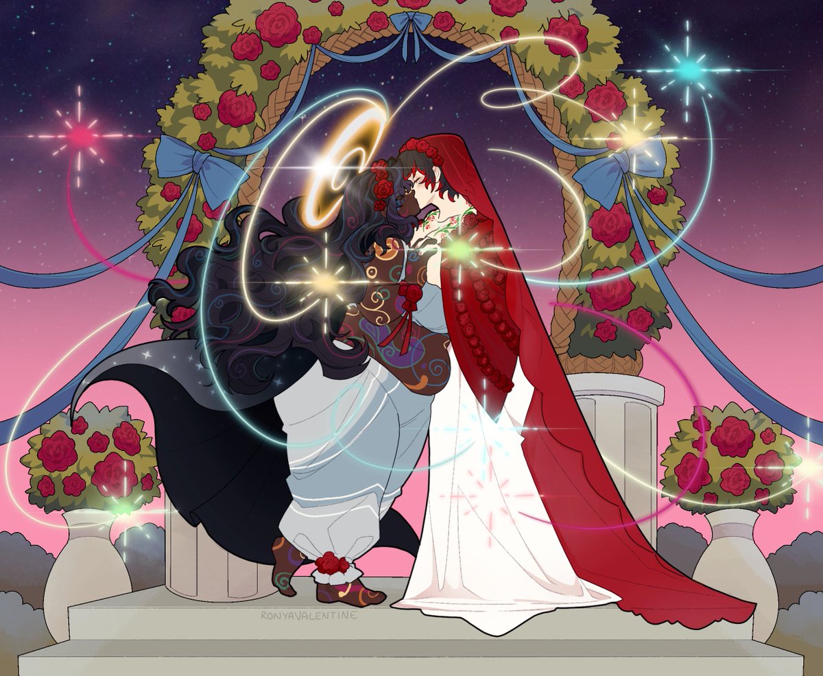 RonyaValentine's tweet photo. wedding &amp; fireworks https://t.co/X47TVAjR7F