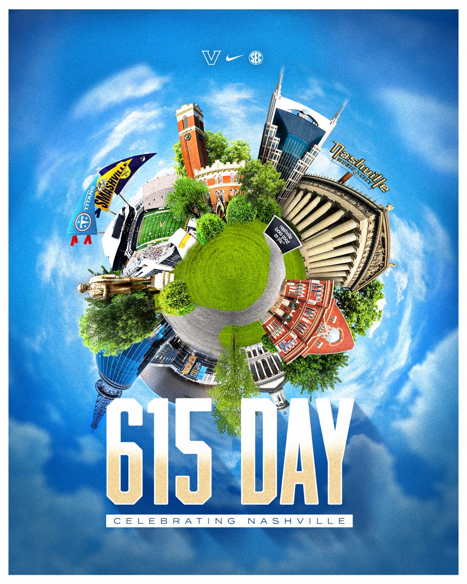 VandyWBB's tweet photo. There’s no place like the 615 😎

615 Day 🎟️ Deals: https://t.co/w5NIYAbpFz https://t.co/rIZ70aDLpB