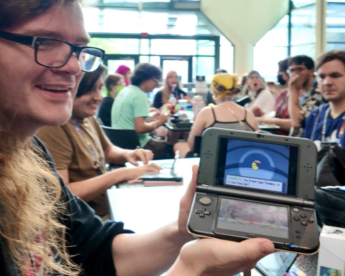 norainthefuture's tweet photo. NAIC Retro Shiny Challege Recap ⏪

⏰ 1 hour
🔥 120 gamers
🎮 240+ consoles
🏃‍♀️ 31,733 encounters
✨ 5 shiny pokémon
🙌 bigger than last year in every way

Tysm everyone for coming &amp; shoutout to @Kwikpanik for the new shared counter w/ really cool features it worked flawlessly 🥹 https://t.co/DuQANjKol2